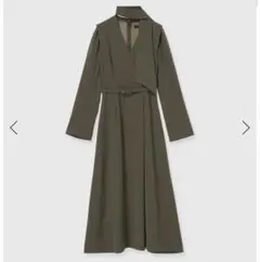 【最終値下げ・新品】アニュアンス　ダブルサテンクラシカルワンピース　サイズ0