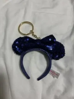 ディズニー ミニー カチューシャ キーホルダー