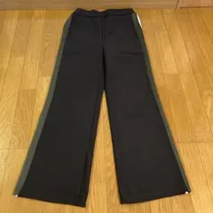 アズールバイマウジー ワイドパンツ バギーパンツ ジャージ 春夏パンツ 黒色 M