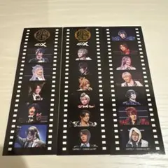 ミュージカル刀剣乱舞 4DX 入場者特典 フィルム風しおり 3種