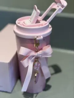 中国限定　スターバックス　ステンレスタンブラー　ライン　バレンタイン　チャーム