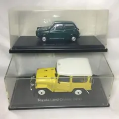 トヨタ ランドクルーザー & ホンダ N360 1/43 アシェット 国産名車