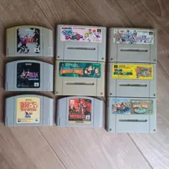 N64 スーパーファミコン ソフト 9本セット