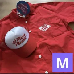 Pizza Planet シャツ キャップ セット Mサイズ　トイストーリーピザ