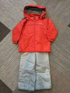 IGNIO 子ども用スキーウェア サイズ100 赤