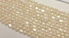 淡水パール　バロック　1連売り　約8mm