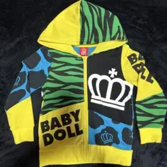 BABYDOLL クレイジーパターン ジップアップパーカー