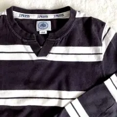 J.PRESS トラッドボーダー 長袖カットソー 130cm