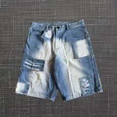 N*G様 90s PELLE PELLE デニムショーツ パッチワーク hiphのサムネイル