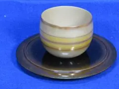 輪島塗 カップ＆ソーサー 湯呑み 茶托セット 希少品 - メルカリ