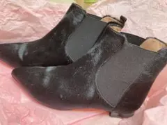 ファビオルスコーニ　ハラコブーツ　23cm