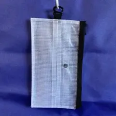 携帯用ソフトパックティッシュケース　（フック付き）