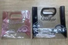 ⭐️クレイサス⭐️クリアトートバッグ 2色セット⭐️