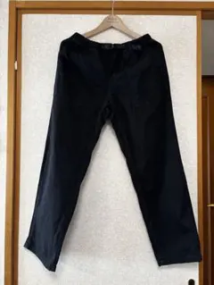 GRAMICCI ブラック ストレートパンツ