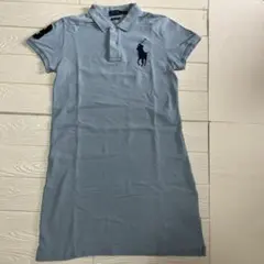 【美品】Polo Ralph Lauren XS 半袖ポロシャツワンピース