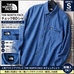 THE NORTH FACE チェック柄シャツ Sサイズ