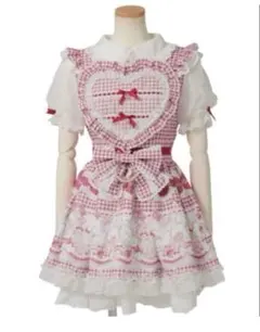 新品 リズリサ Sweet Gingham Tea Room ワンピース ピンク lizlisa Sweet Gingham Tea Room ワンピース - メルカリ
