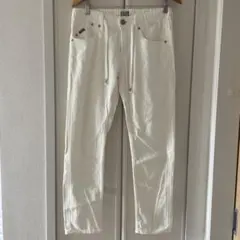 YANUK ホワイトデニムパンツ イージーパンツヤヌークのサムネイル