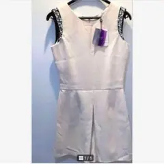 売切価格♡ 新品タグ付き Rady ミニワンピ風 オールインワン ビジュー