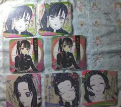 鬼滅の刃 吾峠呼世晴原画展 ジャンプフェスタ コースター カナヲ しのぶ カナエ