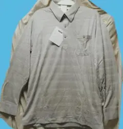 ポロシャツ 長袖 ボーダー