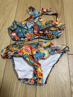 ROXY 花柄 セパレート水着 ビキニ - メルカリ