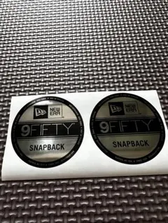 9FIFTY 2枚‼️ニューエラ ステッカー‼️正規品‼️折れ防止梱包