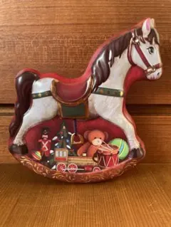 カルディ　ホワイトホース　馬　空き缶