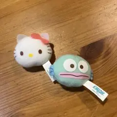 산리오 キャラクターズ フェイスマスコット キティー ハンギョドン