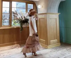 eimy istoire ピンク　プリーツスカート