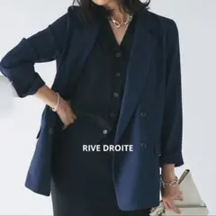 RIVE DROITE リヴドロワ リネンライクライトテーラードジャケットのサムネイル