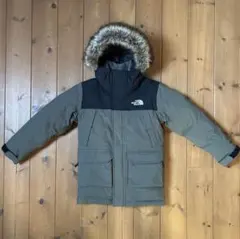 ノースフェイス　キッズアウター 中綿コート カーキ/ブラック120〜140cm