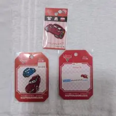 Disney Cars ワッペン＆ネームシール 3点セット