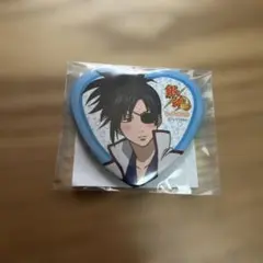 銀魂　性転換篇 J-WORLD 柳生十兵衛 九兵衛　缶バッジ　特典ステッカー 銀魂 性転換篇 J-WORLD 柳生十兵衛 九兵衛 缶バッジ 特典ステッカー