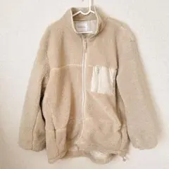 ボアブルゾン フリースジャケット