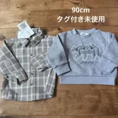 SLAP SLIP トレーナー　ニット　シャツ　90cm