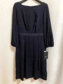 NATURAL BEAUTY 濃紺　ワンピース