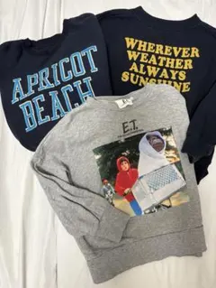 120サイズ★トレーナー3点セットmarkey's BEAMS フリークスストア