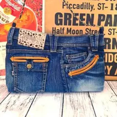 デニムリメイク　　ショルダーバッグ ハンドメイド