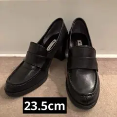 DIANA 7cmヒール ローファー ブラック