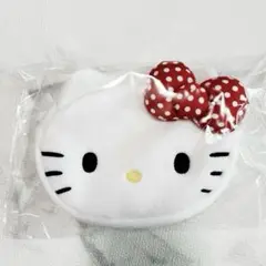 資生堂オンライン ノベルティ ハローキティ ぬいぐるみポーチ おまけシール付き