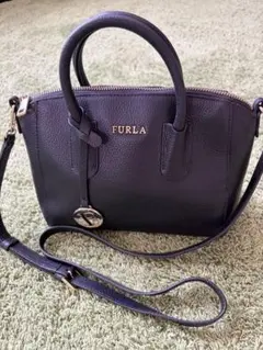FURLA ブラック ショルダーバッグのサムネイル