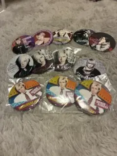 歌広場淳 実写缶バッチセット