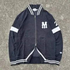 90s champion ジャケット　ダブルジップ　古着　人気　ランタグ　復刻