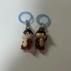 ディズニー めじるしアクセサリー ガチャガチャ チップとデール　summer