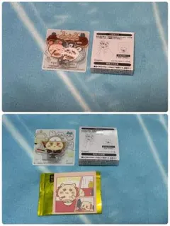 ちいかわ アクリルシーンクリップ わっふれ〜む シール