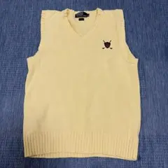 美品！Polo by Ralph Lauren ニットベスト イエロー