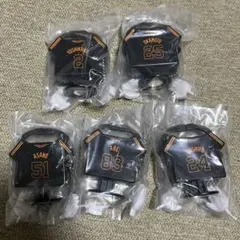 パチパチクラッピーユニ　読売ジャイアンツ ３ｒｄユニホーム 5点セット