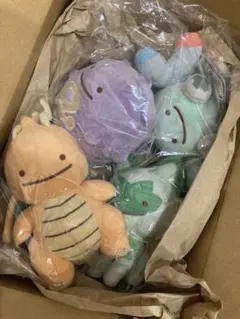 【新品未使用】へんしん！メタモン　ぬいぐるみ　４種セット　タグ付きのサムネイル