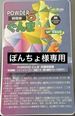 2026年最新】パウダー5ぐんまの人気アイテム - メルカリ